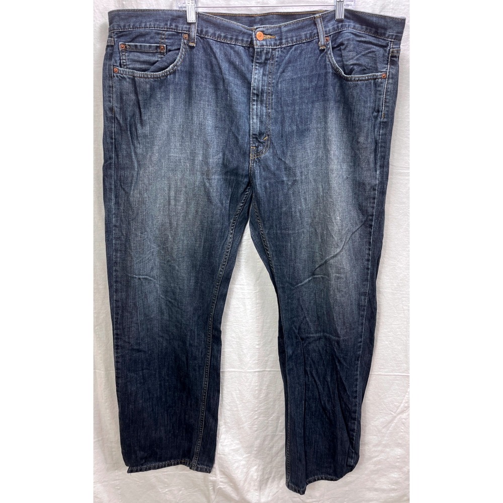 Levi's 559 Relaxed Straight Leg Jeans Mens W44‎ L32 Blue Denim